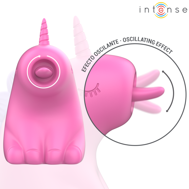 INTENSE - PINKIE 360º ROTATING TONGUE STIMULATOR - NOCTURNA DESIRES