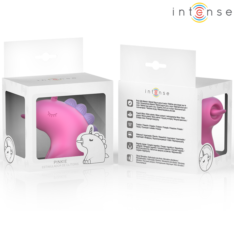 INTENSE - PINKIE 360º ROTATING TONGUE STIMULATOR - NOCTURNA DESIRES