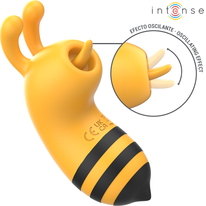 INTENSE - MAYA STIMULATOR WITH 360º ROTATING TONGUE - NOCTURNA DESIRES