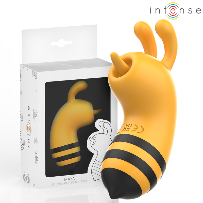 INTENSE - MAYA STIMULATOR WITH 360º ROTATING TONGUE - NOCTURNA DESIRES