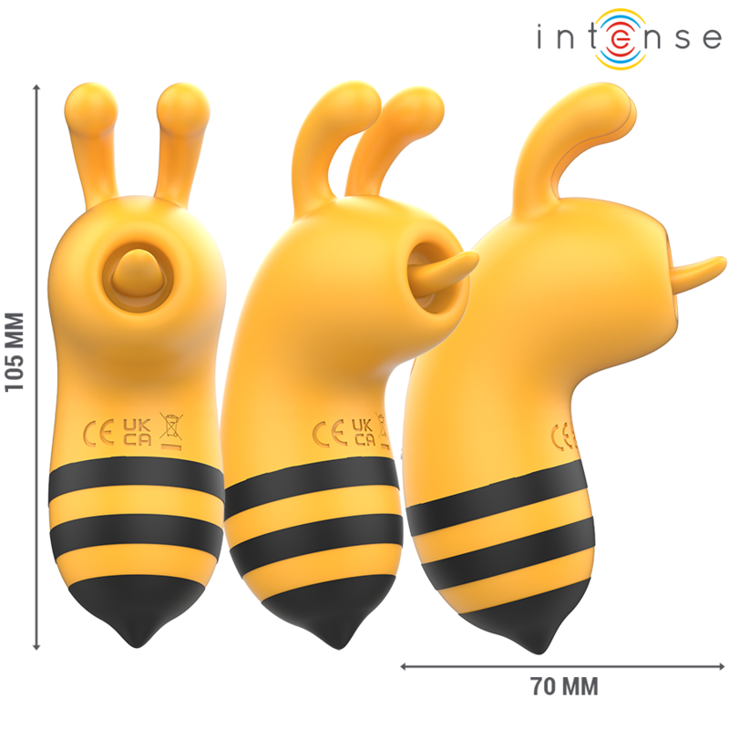 INTENSE - MAYA STIMULATOR WITH 360º ROTATING TONGUE - NOCTURNA DESIRES