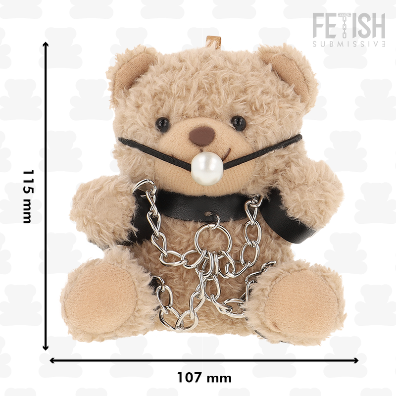 FETISH SUBMISSIVE - FOZZIE TEDDY BEAR BDSM MODEL 3 - NOCTURNA DESIRES
