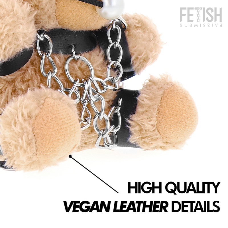 FETISH SUBMISSIVE - FOZZIE TEDDY BEAR BDSM MODEL 3 - NOCTURNA DESIRES