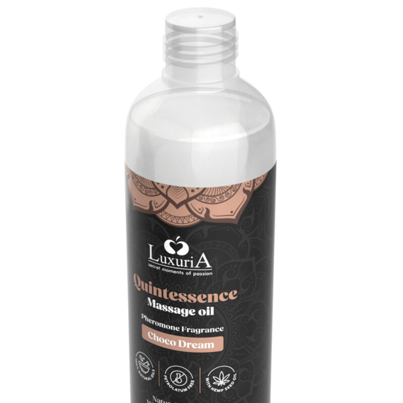 INTIMATELINE LUXURIA - MASSAGE OIL CHOCOLATE 150 ML - NOCTURNA DESIRES