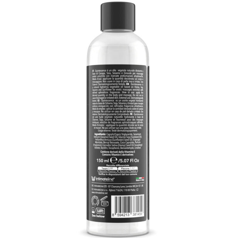 INTIMATELINE LUXURIA - MASSAGE OIL CHOCOLATE 150 ML - NOCTURNA DESIRES