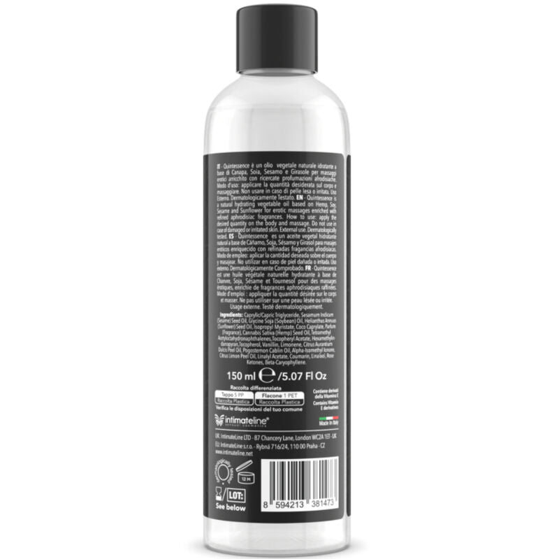 INTIMATELINE LUXURIA - MASSAGE OIL BERRY 150 ML - NOCTURNA DESIRES