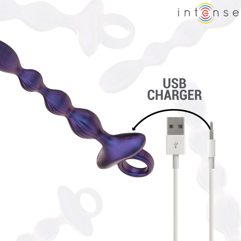 INTENSE - JACKIE VIBRATING ANAL PLUG MODEL 1 REMOTE CONTROL - NOCTURNA DESIRES