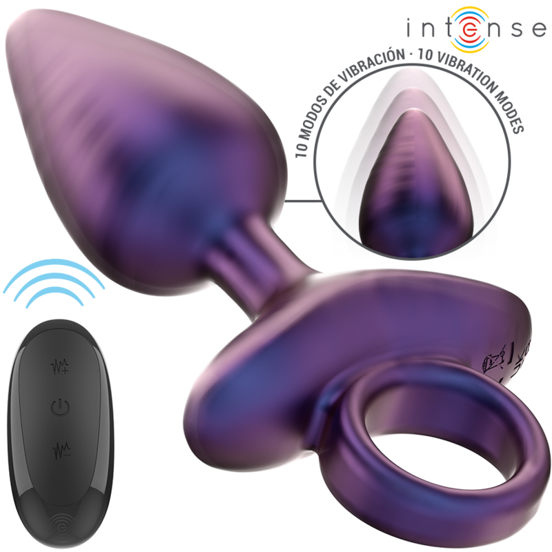 INTENSE - MICHAEL VIBRATING ANAL PLUG MODEL 2 REMOTE CONTROL - NOCTURNA DESIRES