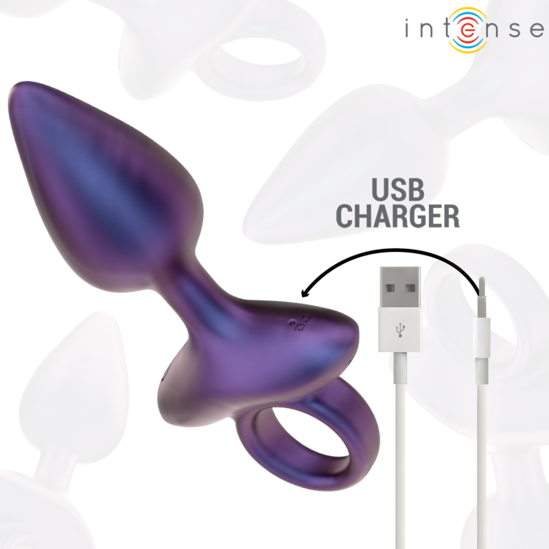 INTENSE - MICHAEL VIBRATING ANAL PLUG MODEL 2 REMOTE CONTROL - NOCTURNA DESIRES