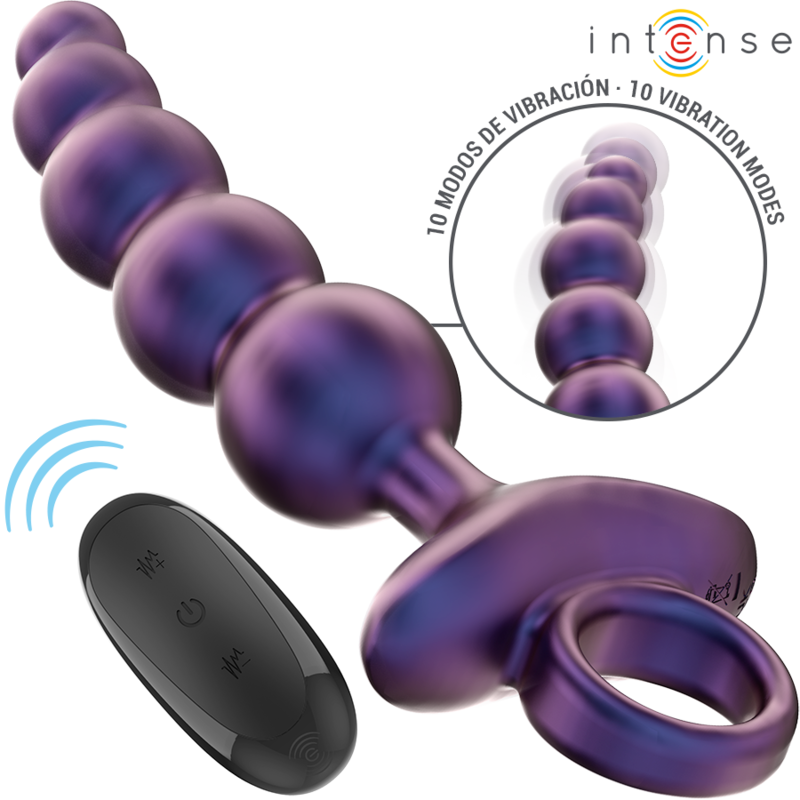 INTENSE - TITO VIBRATING ANAL PLUG MODEL 3 REMOTE CONTROL - NOCTURNA DESIRES