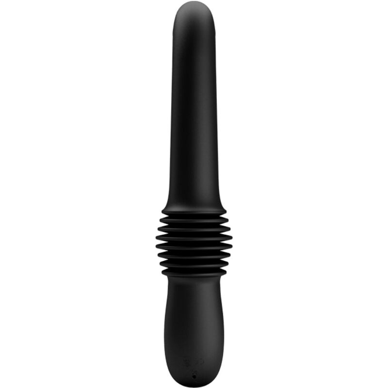 PRETTY LOVE - PAZUZU VIBRATOR 3 THRUST MODES BLACK - NOCTURNA DESIRES
