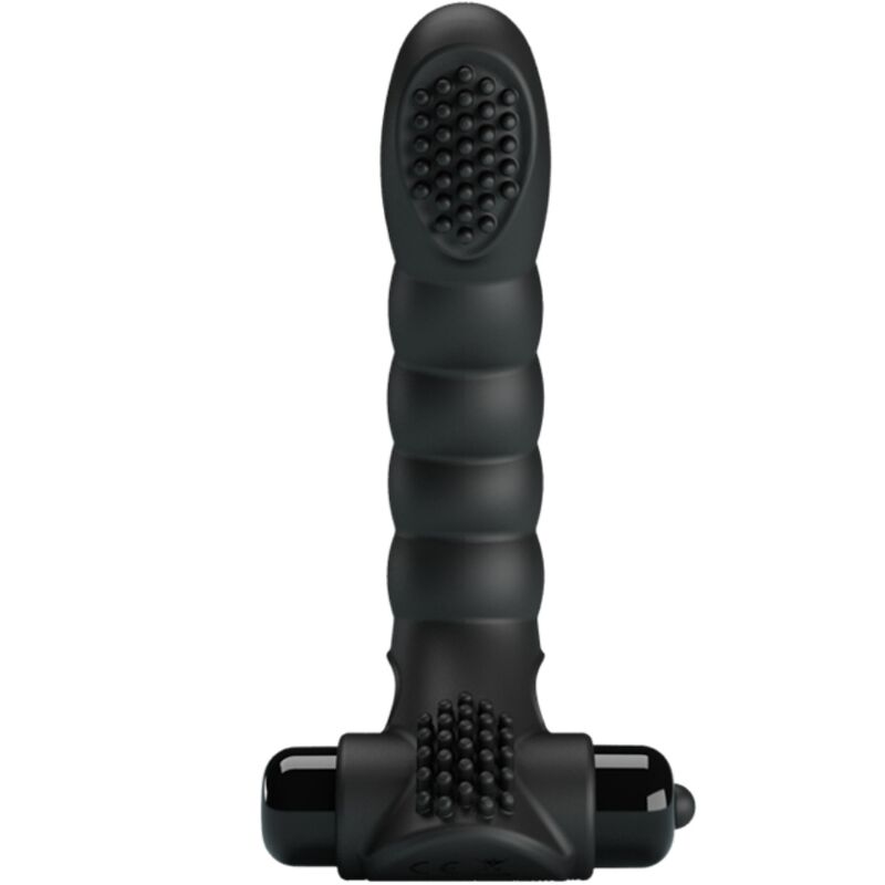 PRETTY LOVE - ALEXANDER FINGER VIBRATOR 10 VIBRATIONS BLACK - NOCTURNA DESIRES