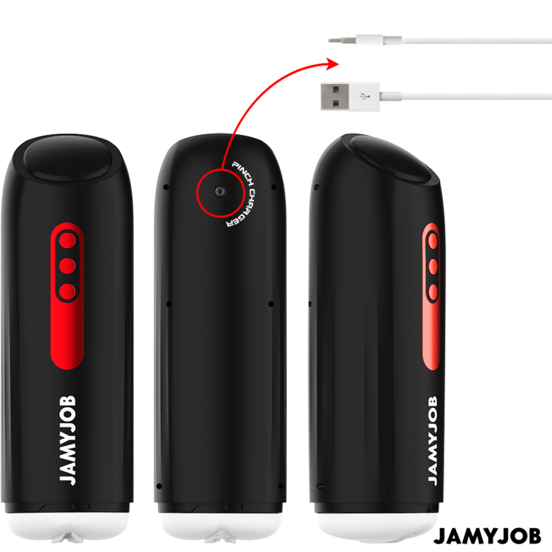 JAMYJOB - PHANTOM AUTOMATIC VAGINA MASTURBATOR 5 SUCTION AND THRUST MODES - NOCTURNA DESIRES