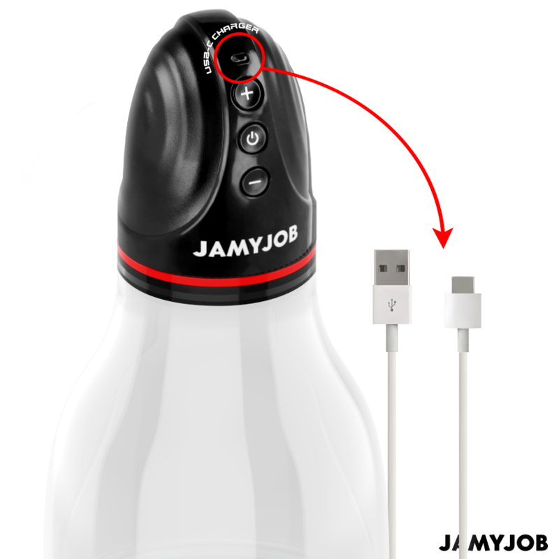 JAMYJOB - XPAND LITE AUTOMATIC TESTICLE PUMP 3 SUCTION LEVELS GREY - NOCTURNA DESIRES