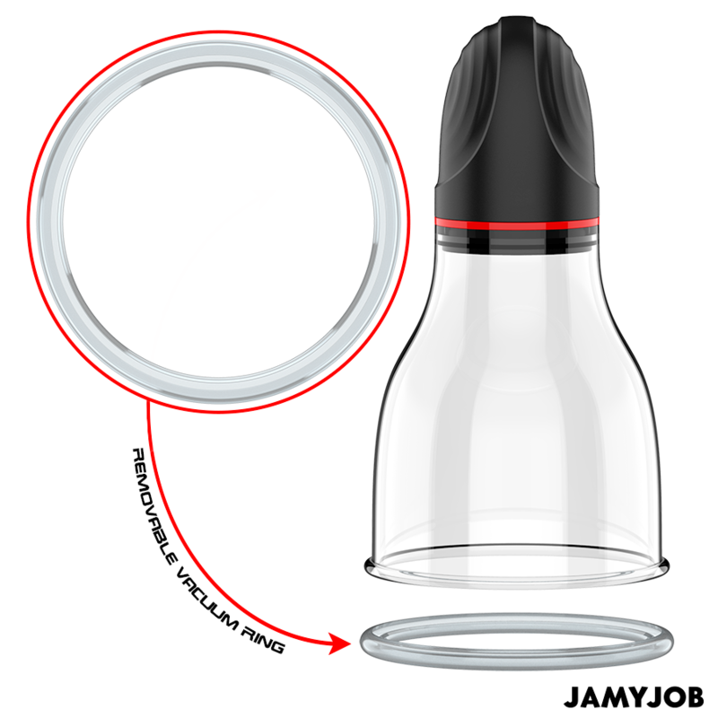 JAMYJOB - XPAND LITE AUTOMATIC TESTICLE PUMP 3 SUCTION LEVELS GREY - NOCTURNA DESIRES