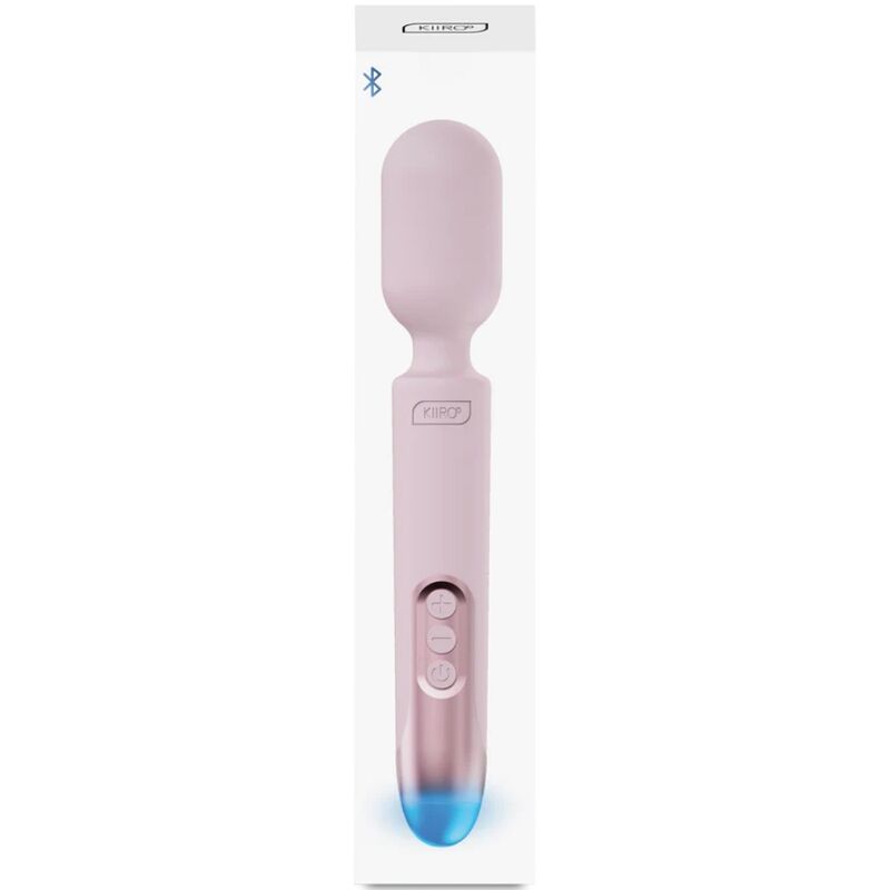 KIIROO - PROWAND VIBRATOR WAND REMOTE CONTROL + FREE APP PINK - NOCTURNA DESIRES