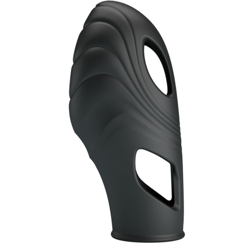 PRETTY LOVE - LICH SILICONE FINGER VIBRATOR BLACK - NOCTURNA DESIRES