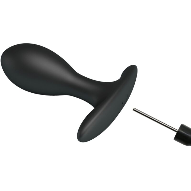 PRETTY LOVE - INFLATABLE ANAL PLUG BLACK - NOCTURNA DESIRES