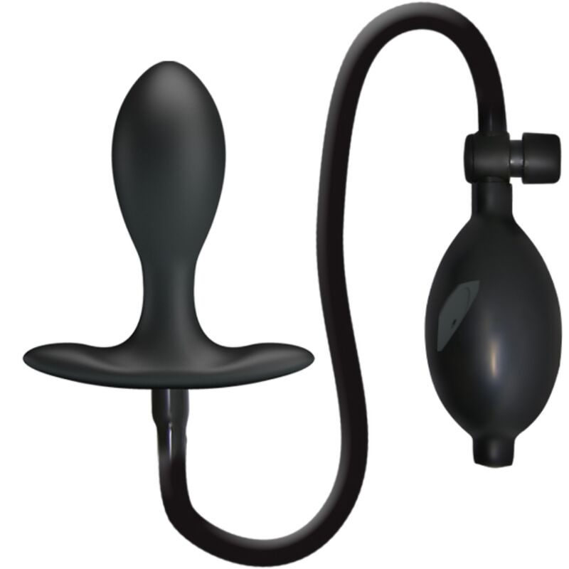 PRETTY LOVE - INFLATABLE ANAL PLUG BLACK - NOCTURNA DESIRES