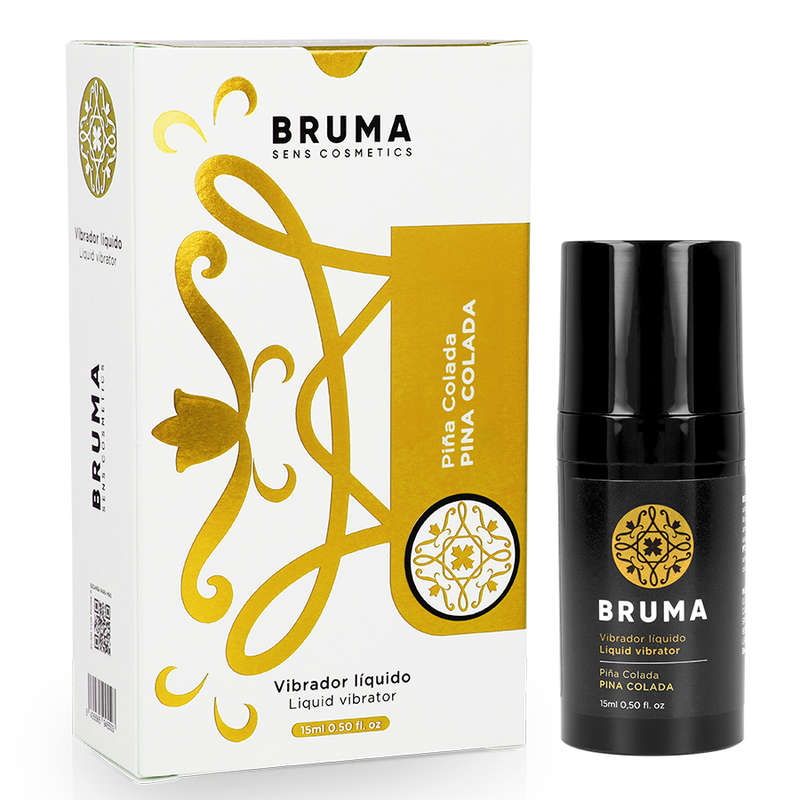 BRUMA - LIQUID VIBRATOR ULTRA SLIDING PINA COLADA 15 ML - NOCTURNA DESIRES