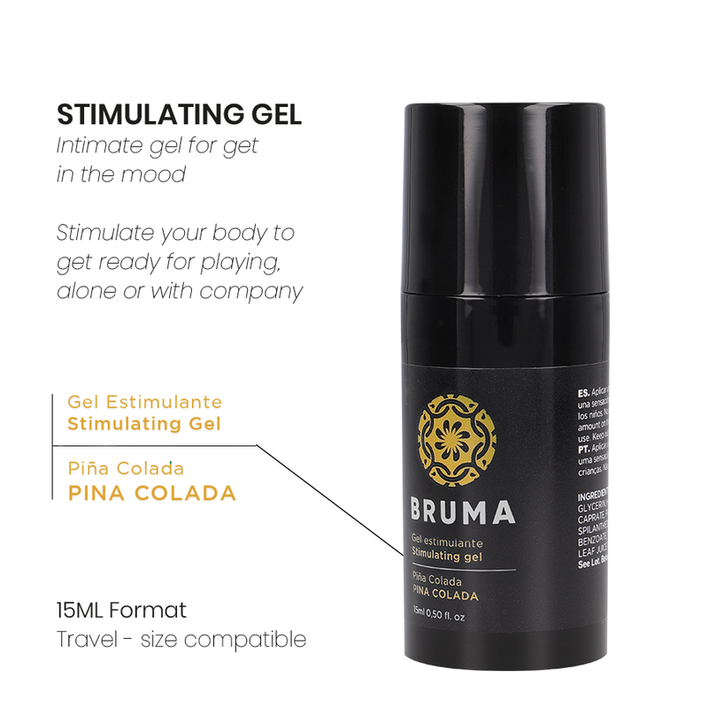 BRUMA - PINA COLADA FLAVOR INTENSIFYING BALM 15 ML - NOCTURNA DESIRES