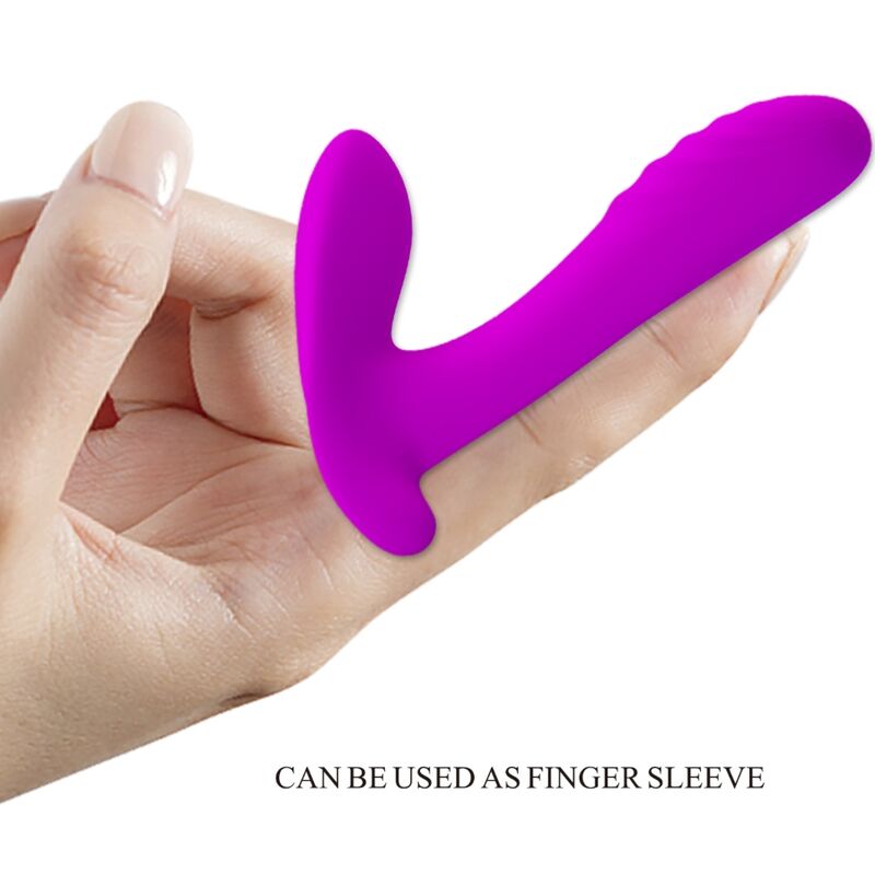 PRETTY LOVE - MASSAGER & VIBRATOR 12 VIBRATIONS REMOTE CONTROL PURPLE - NOCTURNA DESIRES