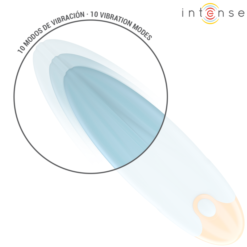 INTENSE - MIKE VIBRATING BULLET 10 VIBRATIONS BLUE - NOCTURNA DESIRES