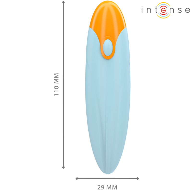 INTENSE - MIKE VIBRATING BULLET 10 VIBRATIONS BLUE - NOCTURNA DESIRES