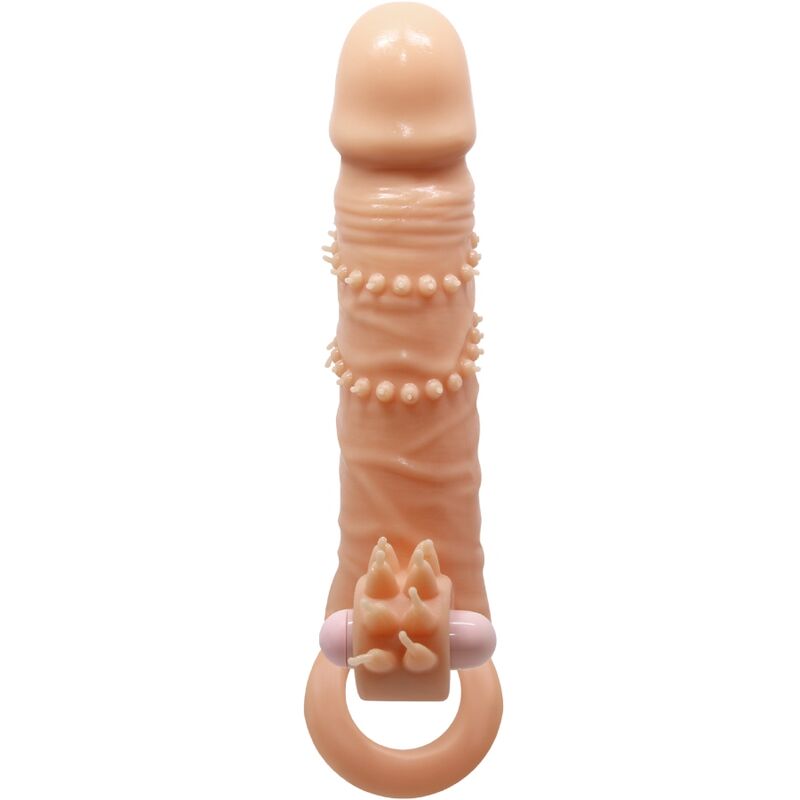 PRETTY LOVE - CONNOR PENIS SLEEVE + CLITORIS STIMULATOR FLESH - NOCTURNA DESIRES