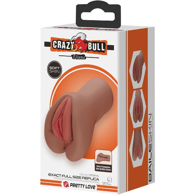 CRAZY BULL - ELIANA VAGINA AND ANUS MULATTO - NOCTURNA DESIRES