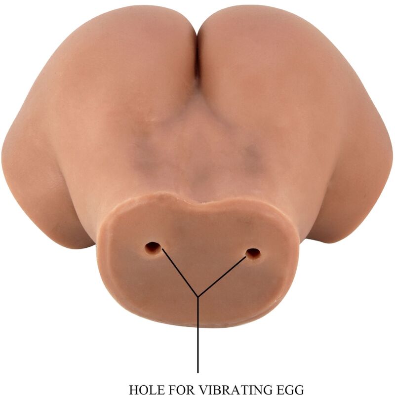 CRAZY BULL - HAILEY VIBRATOR BUTT WITH REALISTIC VAGINA AND ANUS CONTROL REMOTO - NOCTURNA DESIRES