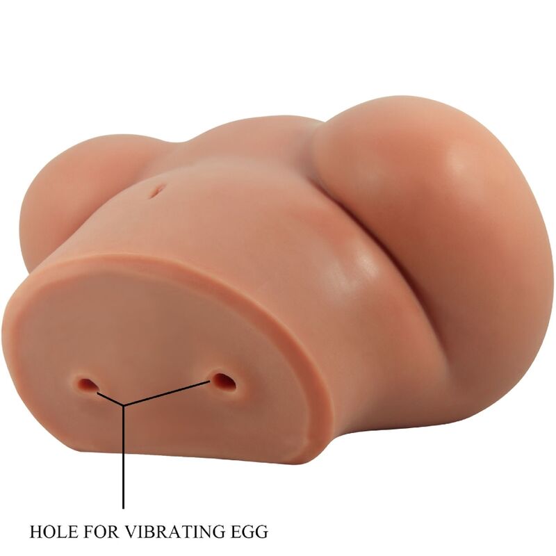 CRAZY BULL - LUNA VIBRATOR BUTT WITH REALISTIC VAGINA AND ANUS CONTROL REMOTO - NOCTURNA DESIRES