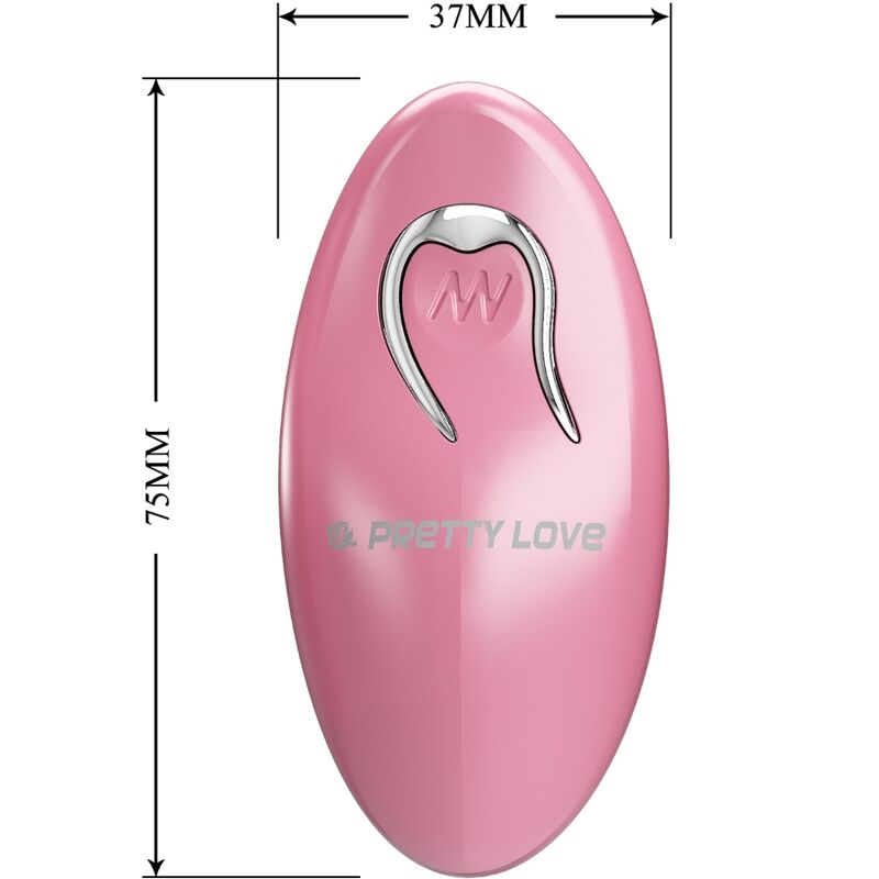 PRETTY LOVE - CAILEY NIPPLE CLAMPS 10 VIBRATIONS REMOTE CONTROL PINK - NOCTURNA DESIRES