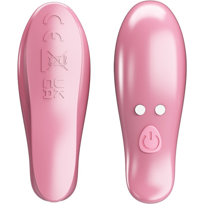 PRETTY LOVE - CAILEY NIPPLE CLAMPS 10 VIBRATIONS REMOTE CONTROL PINK - NOCTURNA DESIRES