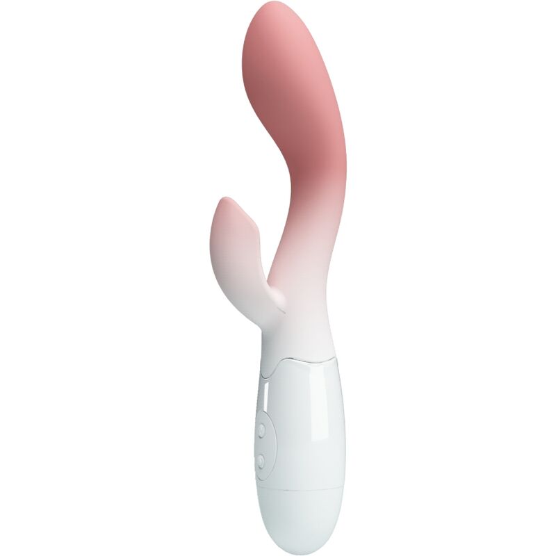 PRETTY LOVE - BRIGHTY G-SPOT VIBRATOR + CLITORIS STIMULATOR 30 VIBRATIONS PINK - NOCTURNA DESIRES