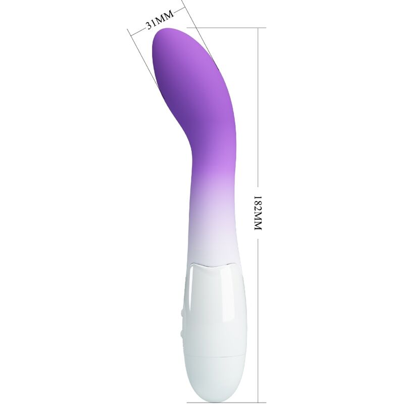 PRETTY LOVE - BISHOP G-SPOT VIBRATOR 30 VIBRATIONS PURPLE - NOCTURNA DESIRES