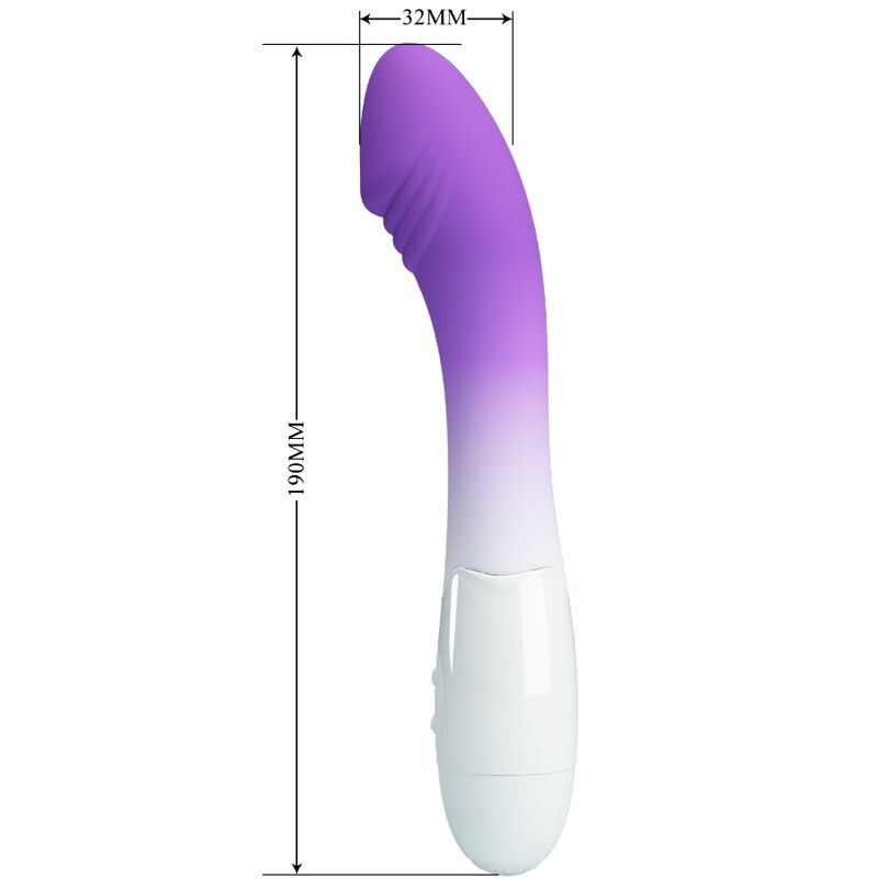 PRETTY LOVE - ELEMENTAL G-SPOT VIBRATOR 30 VIBRATIONS PURPLE - NOCTURNA DESIRES