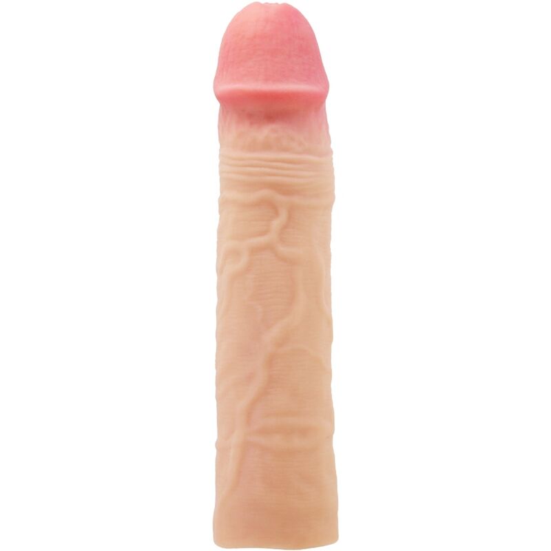 PRETTY LOVE - CHELSEA PENIS SLEEVE WITH 7.6 CM EXTENSION FLESH - NOCTURNA DESIRES