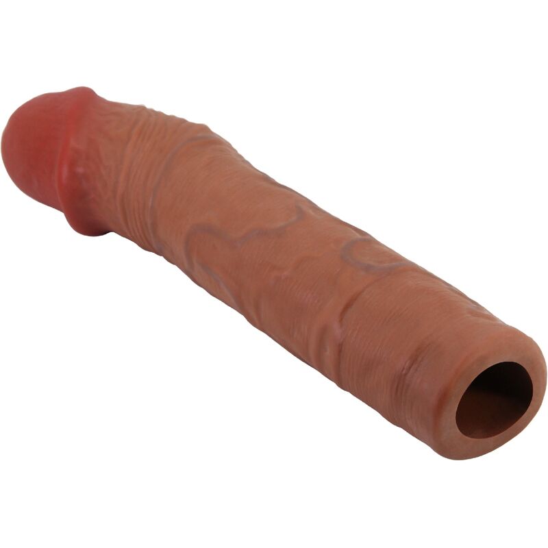 PRETTY LOVE - CHELSEA PENIS SLEEVE WITH 7.6 CM EXTENSION MULATTO - NOCTURNA DESIRES