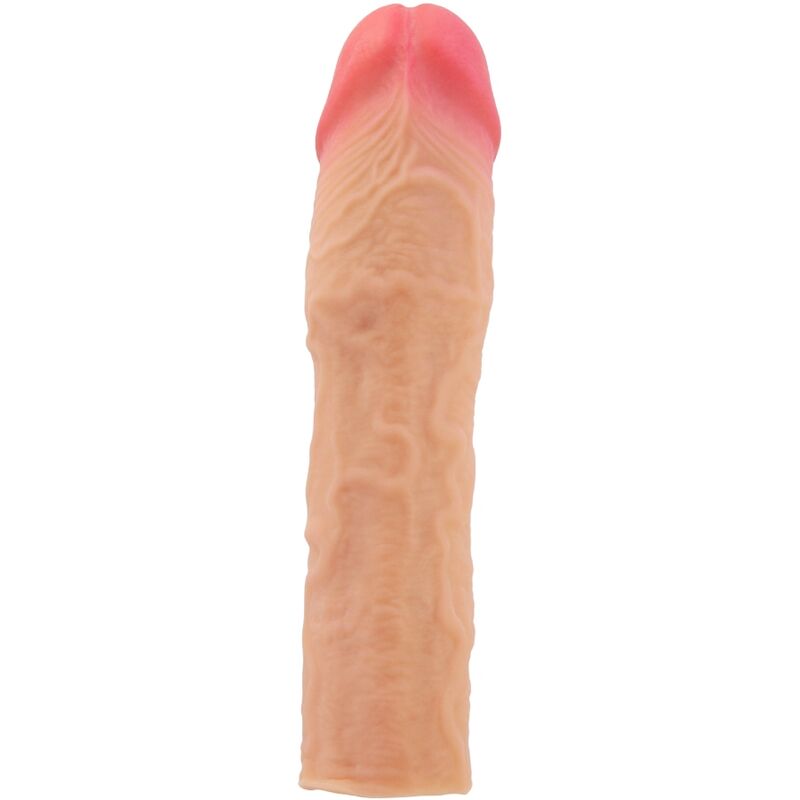 PRETTY LOVE - STEVENSON PENIS SLEEVE WITH 7.6 CM EXTENSION FLESH - NOCTURNA DESIRES