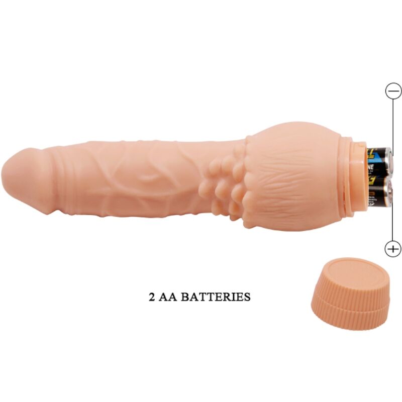 BAILE - BARBARA REALISTIC VIBRATOR 19.5 CM FLESH - NOCTURNA DESIRES