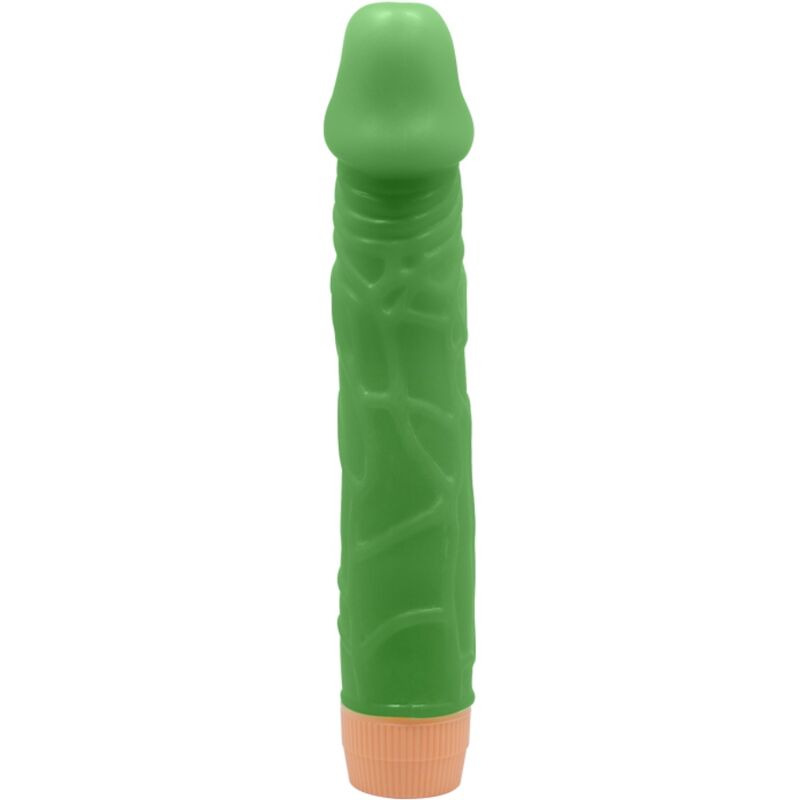 BAILE - BILL REALISTIC VIBRATOR 22.5 CM GREEN - NOCTURNA DESIRES