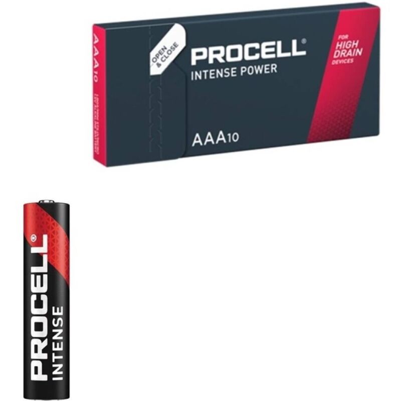 PROCELL - INTENSE POWER ALKALINE LR03 AAA 1.5V BOX*10 - NOCTURNA DESIRES