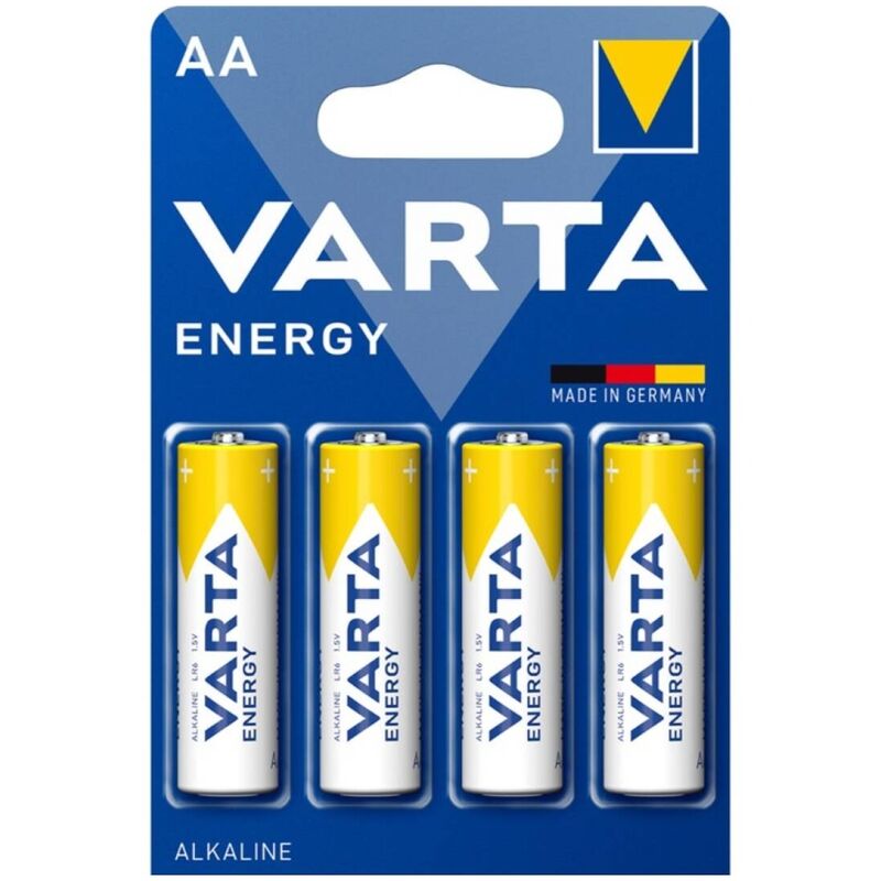 VARTA - ENERGY ALKALINE BATTERY AA LR6 BLISTER*4 - NOCTURNA DESIRES