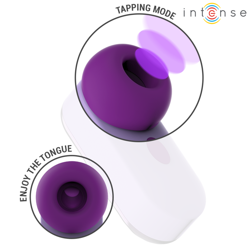 INTENSE - SABRINA CLIT STIMULATOR PURPLE - NOCTURNA DESIRES