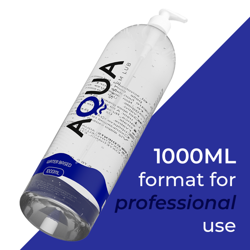 AQUA QUALITY - WATER BASED LUBRICANT 1000 ML - NOCTURNA DESIRES