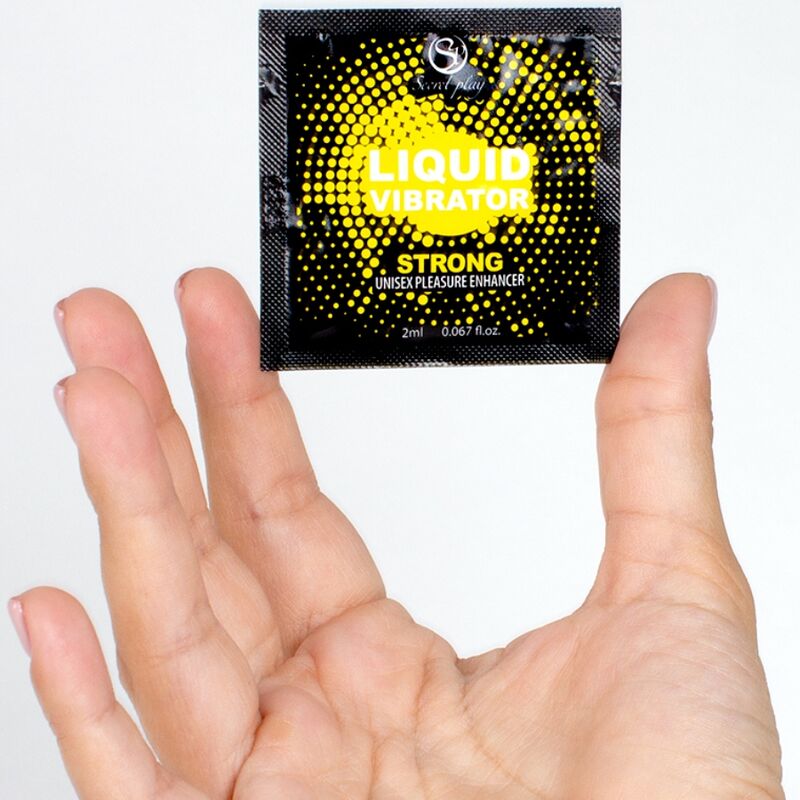 SECRETPLAY - SINGLE DOSE VIBRATOR LIQUID STRONG 2 ML SECRETPLAY COSMETIC  NOCTURNA DESIRES