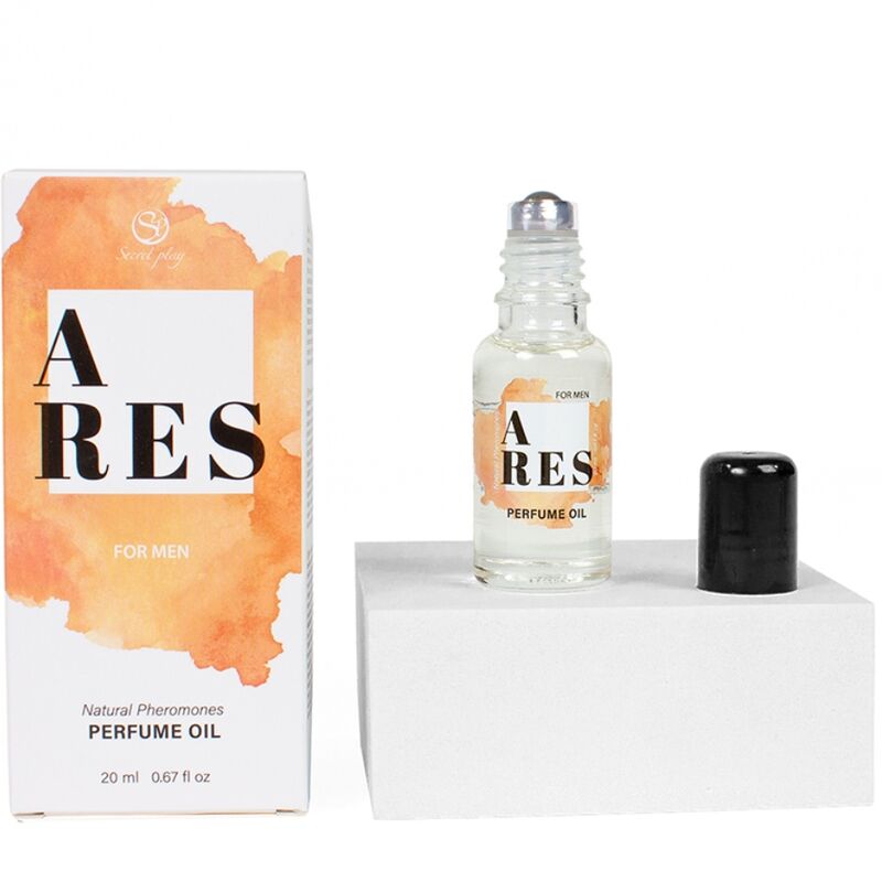 SECRETPLAY - ARES NATURAL PERFUME PHEROMONES IN OIL FOR MEN 20 ML - NOCTURNA DESIRES