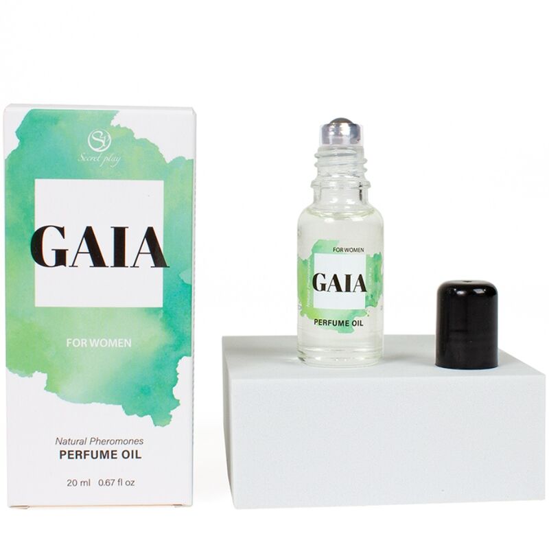 SECRETPLAY - GAIA NATURAL PERFUME PHEROMONES IN OIL FOR WOMEN 20 ML - NOCTURNA DESIRES