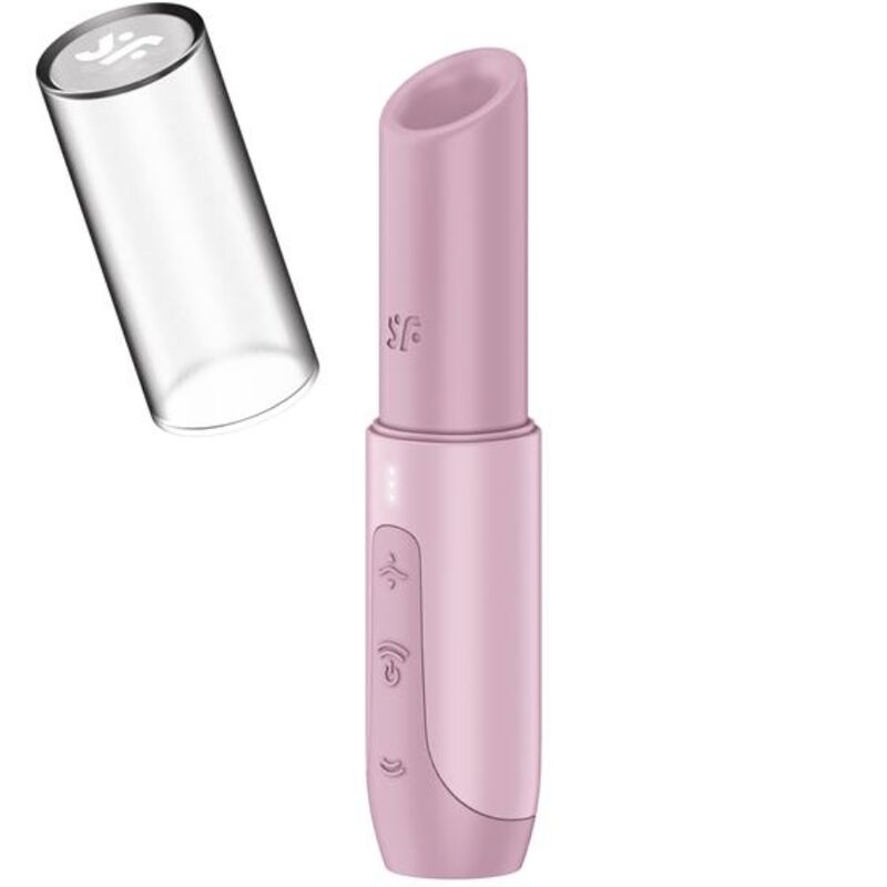 SATISFYER - SECRET KISS WAVE CLITORIS STIMULATOR PINK - NOCTURNA DESIRES